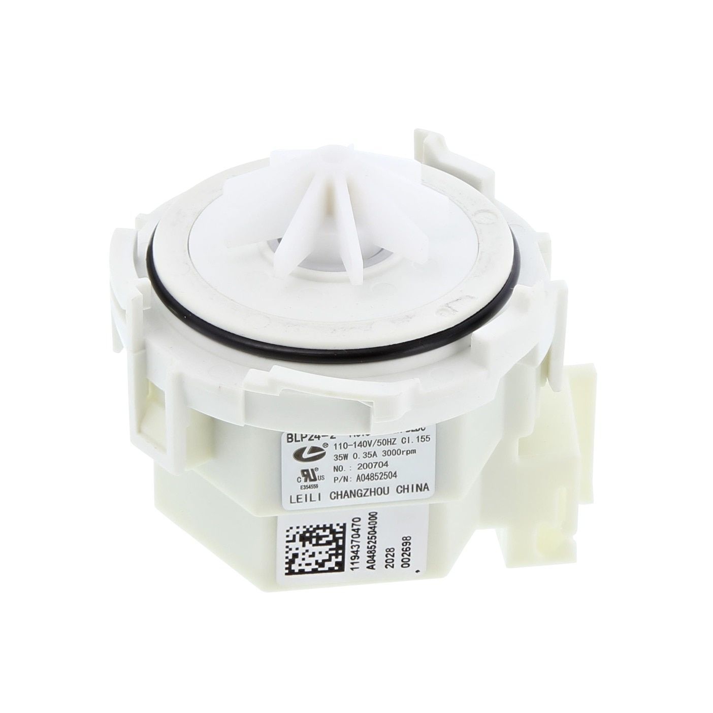 Drain Pump for Electrolux AEG Zanussi Dishwashers - 140000604045 Electrolux - AEG / Zanussi náhradní díly