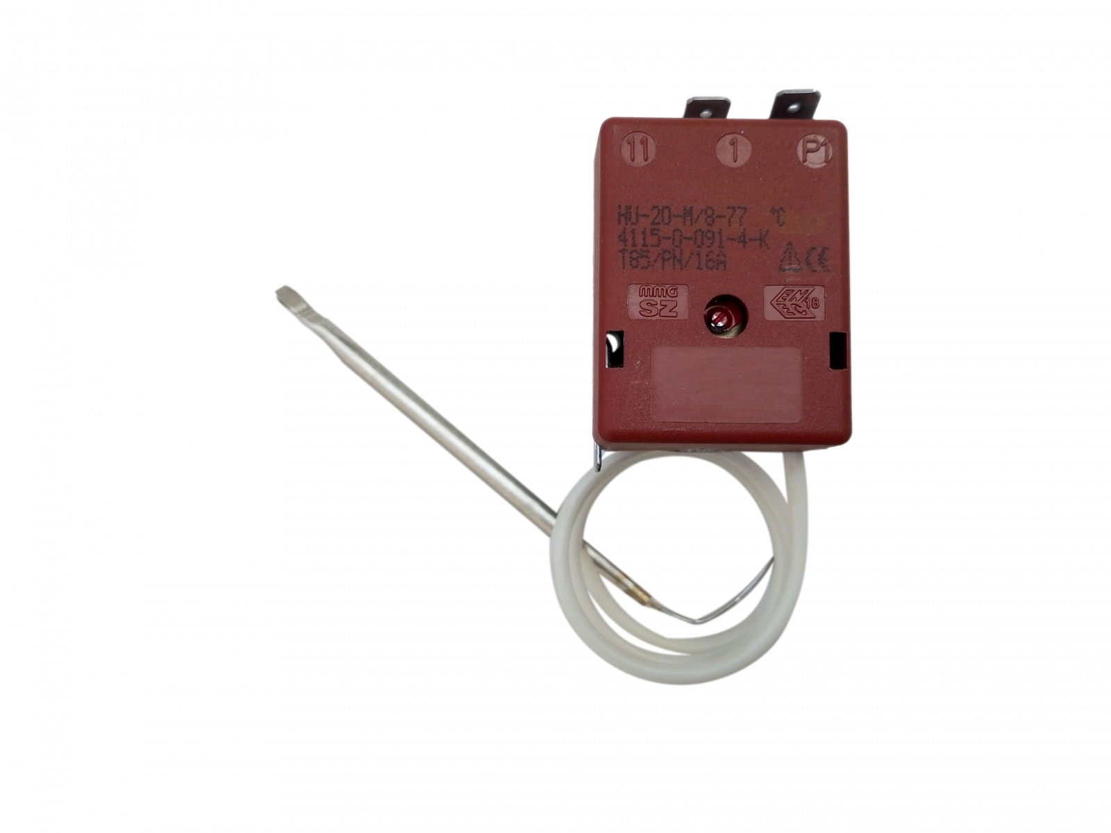 Thermostat, EIKA V01, 7-77°C, Capillary 650MM, for Dražice Boilers