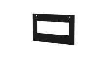 Black Front Glass Panel for Bosch Siemens Ovens with Microwave - 00777368