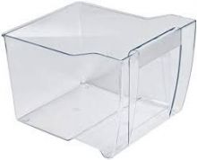 Transparent Plastic Drawer for Wirlpool Indesit Fridges - 481241828312