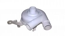 Pump Flange, Pump Head, Pump Turbine for Whirlpool Indesit Dishwashers - C00055005 Whirlpool / Indesit
