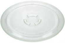 Glass Plate, Diameter: 250mm for Whirlpool Indesit Microwaves - 481246678412 OTHERS