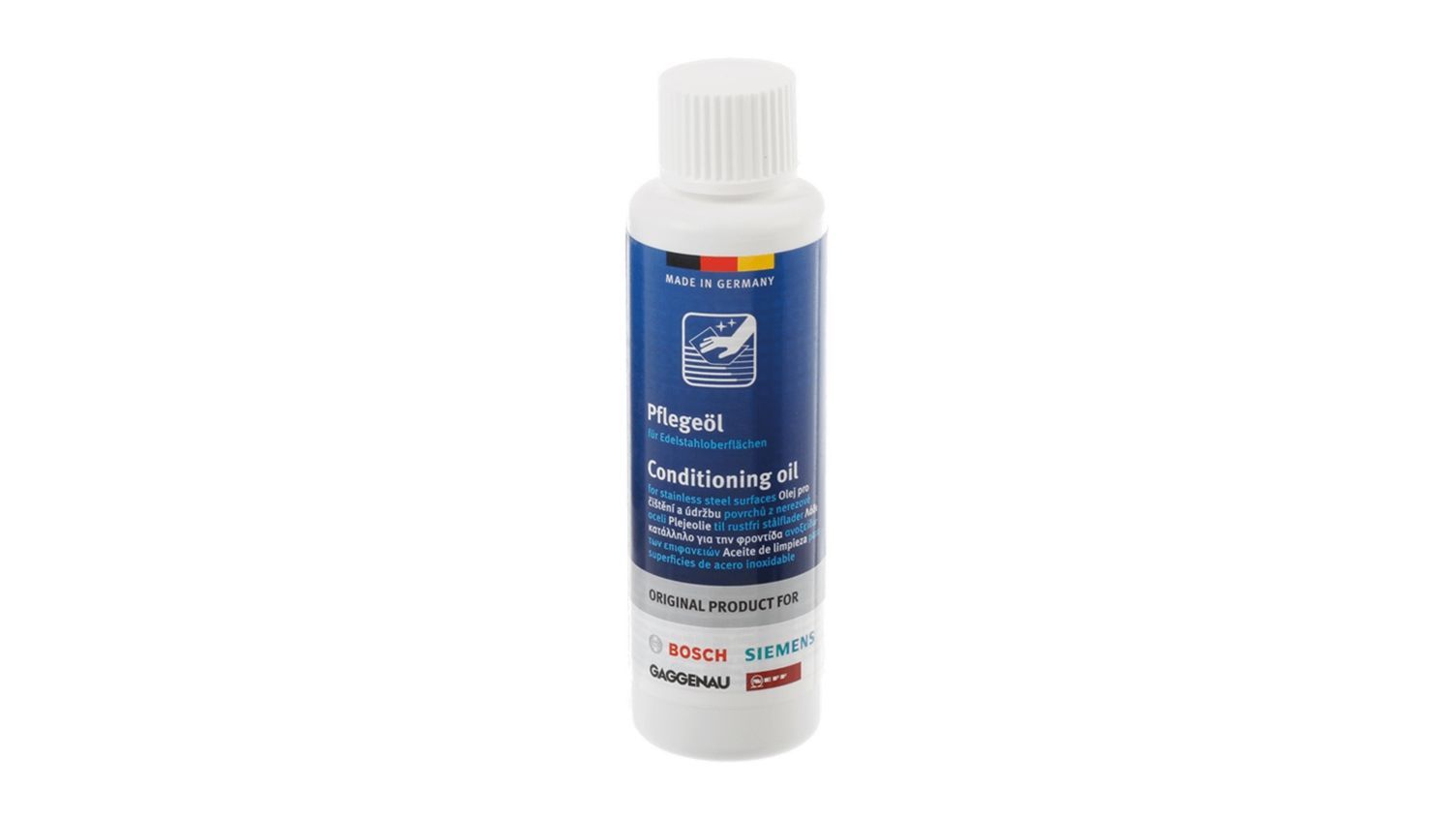 Cleaning Agent (Oil) for Bosch Siemens Stainless Steel Surfaces - 00311945 BSH - Bosch / Siemens