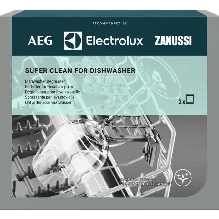 Super Clean Degreasing Agent for Electrolux AEG Zanussi Dishwashers - 9029799302 AEG / Electrolux / Zanussi