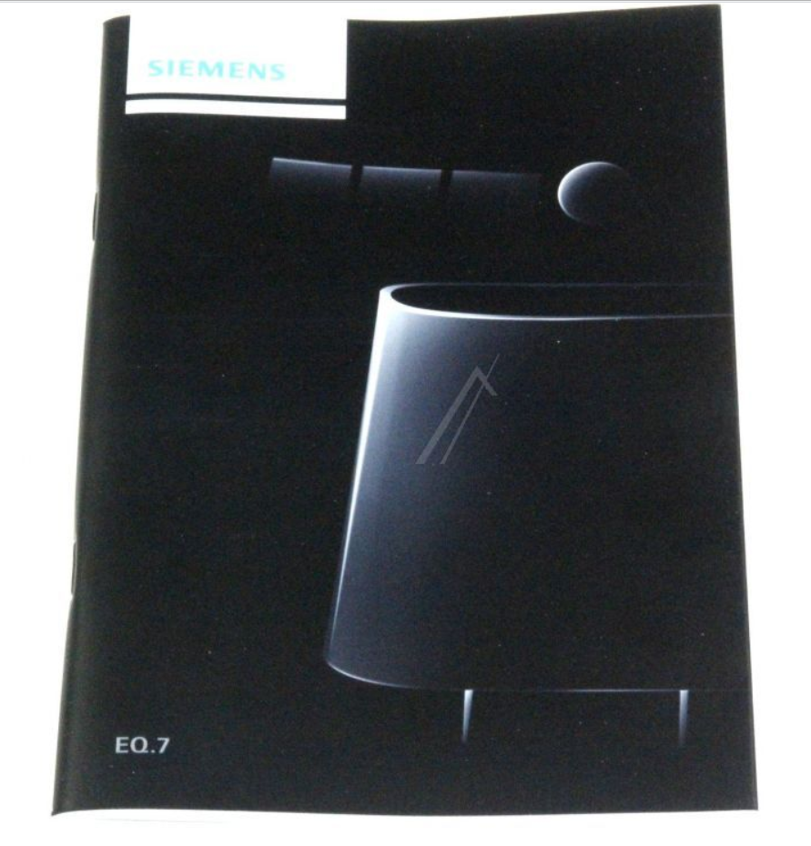 Instructions for Use and Preparation of Beverages for Bosch Siemens Coffee Makers - 00561924 BSH - Bosch / Siemens