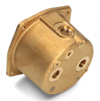 Upper Brass Boiler Cap for NECTA Vending Machines - 098640