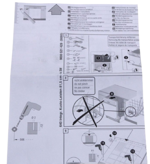 Installation Manual For Bosch Siemens
