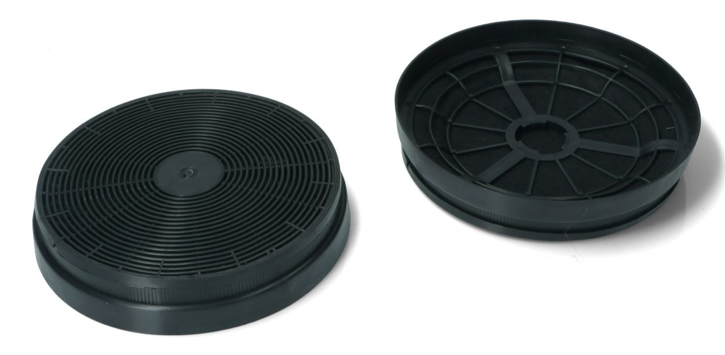 Carbon Filters, Set of 2 pcs, diameter 175MM, for Candy Hoover Cooker Hoods - 49037930 OTHERS