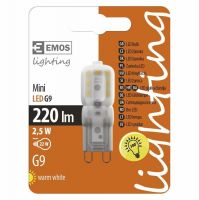 Light Bulb LED Emos, 2,5W G9 240V - ZL3804