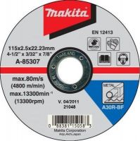 Cutting Disc, 115X2,5X22,23MM, for Steel Makita OTHERS