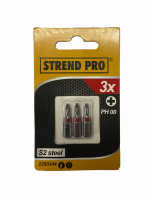 Screwdriver Bit Strend Pro S2, PH0, Set of 3 Pieces OTHERS
