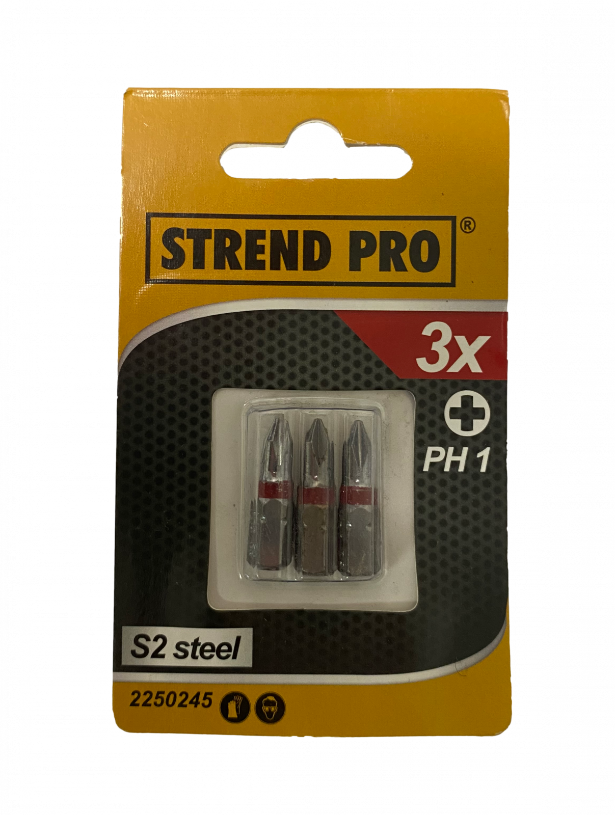 Screwdriver Bit Strend Pro S2, PH1, Set of 3 Pieces OTHERS