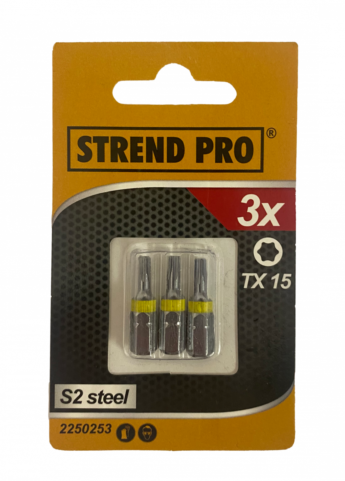 Screwdriver Bit Strend Pro S2, TX15, Set of 3 Pieces OTHERS