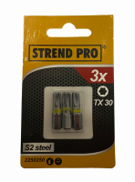 Screwdriver Bit Strend Pro S2, TX30, Set of 3 Pieces OTHERS