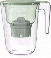 Water Filter Pitcher with Timer, 2,6L, Philips - AWP2935GNT/10