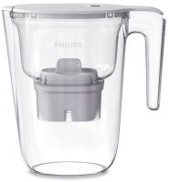 Water Filter Pitcher with Timer, 2,6L, Philips - AWP2935WHT/10
