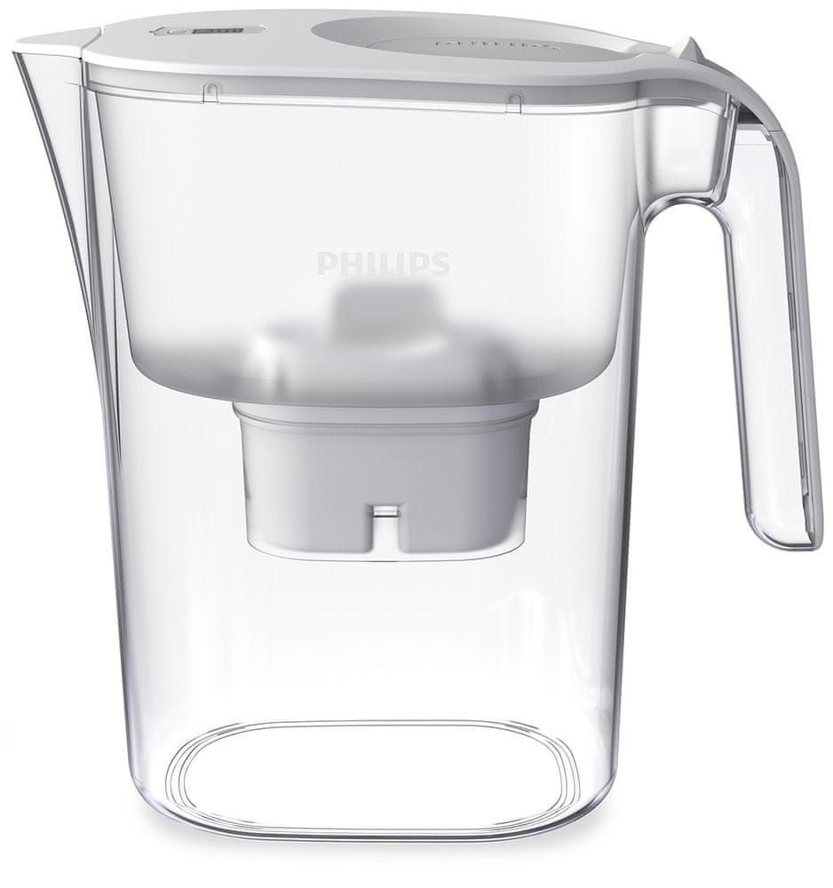 Water Filter Pitcher with Timer, 3L, Philips - AWP2936WHT/10 Philips/Saeco