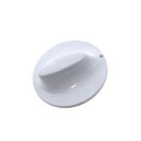 Timer Knob, White, for Whirlpool Indesit Dishwashers - C00075719