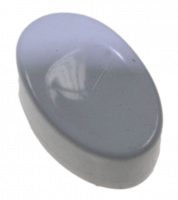 Knob, Push Button, White for Whirlpool Indesit Washing Machines - C00116614